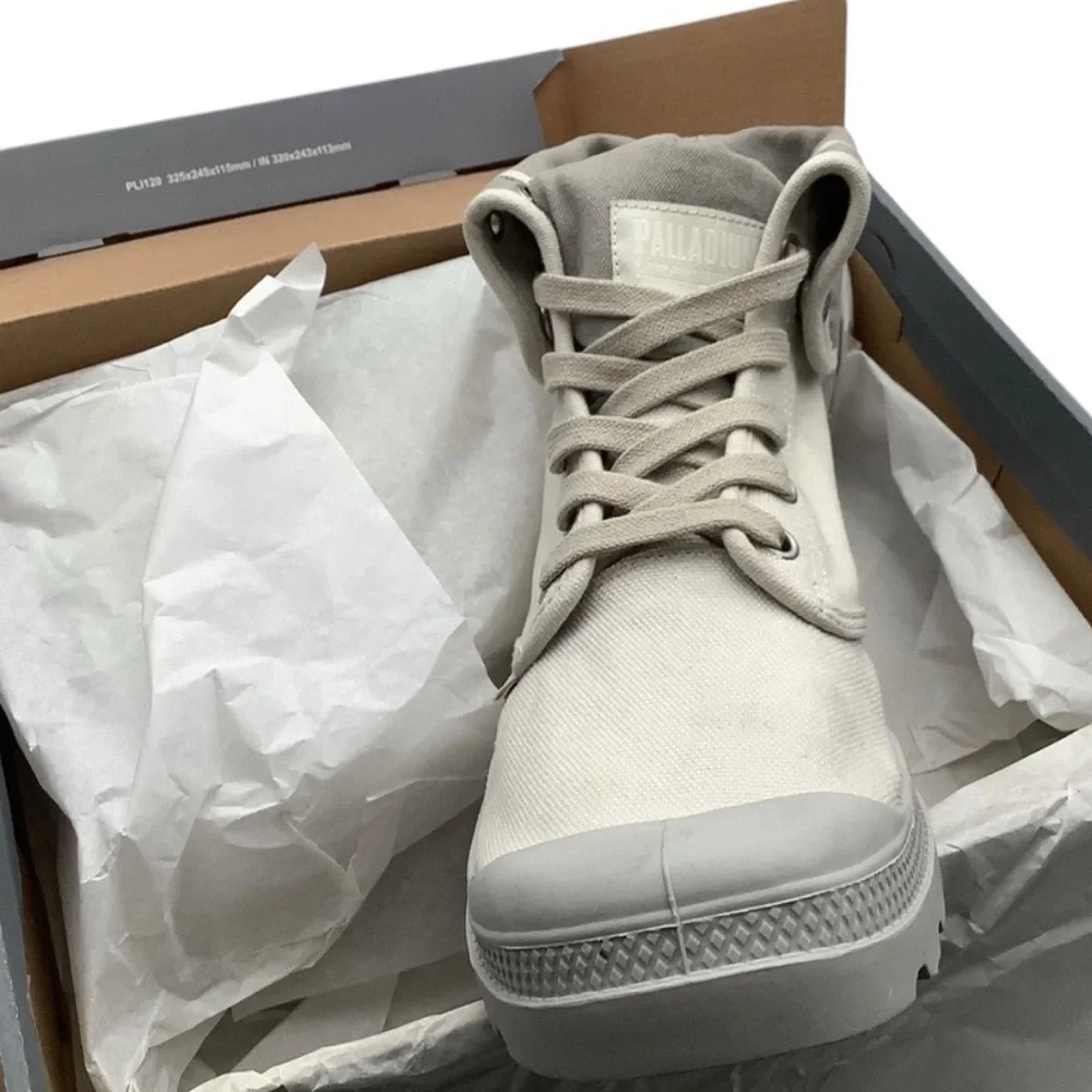 Palladium‎ Pampa Gray High-Top Baggie Sneakers size 9
